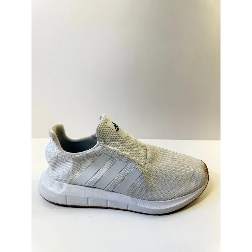 adidas Mens Swift Run White/White/Core Black 11